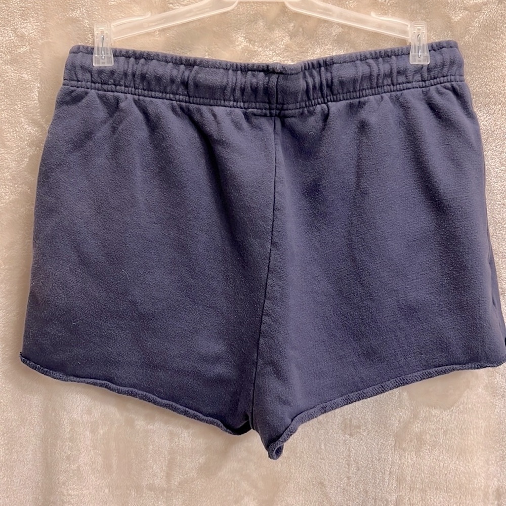 IVORY ELLA 🐘 100% ORGANIC COTTON NAVY BLUE ELEPHANT SHORTS Women’s XXL or 18 - Picture 4 of 12